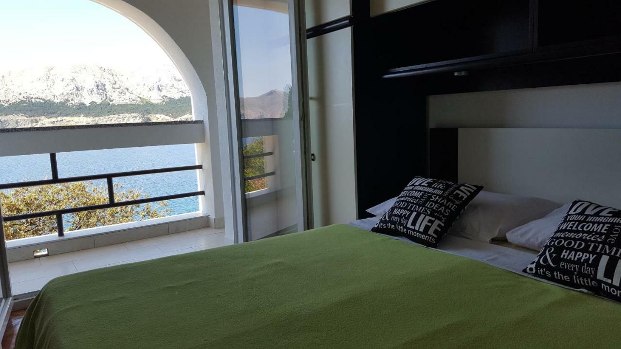 Apartments Kricin 1 Baška Esterno foto